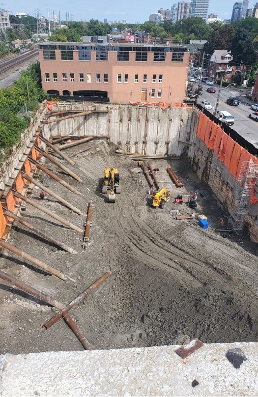 Caisson Walls Installation Toronto